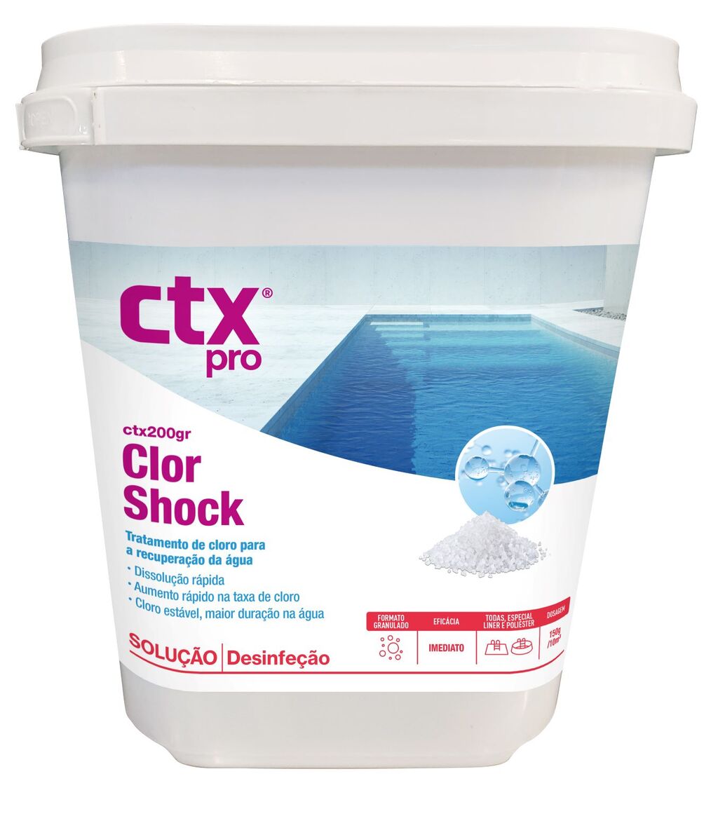 CTX-200 ClorShock – Cloro Choque Granulado 55% – 5 kg