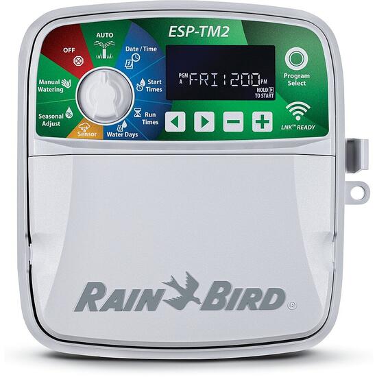 Programador Rain Bird ESP-TM2 Interior – 4, 6, 8 ou 12 Estações